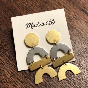 Madewell Abstract Earrings NWT